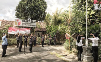 UPACARA BENDERA PERINGATAN ULANG TAHUN KE-74 REPUBLIK INDONESIA