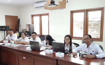 BAWASLU BADUNG IKUTI RAPAT PAGU ALOKASI ANGGARAN BAWASLU TA 2020