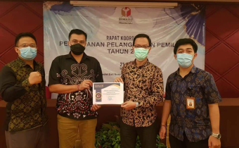 Bawaslu Badung Sabet Piagam Penghargaan “Peserta Terbaik”