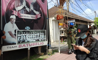 BAWASLU KABUPATEN BADUNG BESERTA JAJARAN TERTIBKAN ALAT PERAGA SOSIALISASI (APS) DI SELURUH WILAYAH KABUPATEN BADUNG