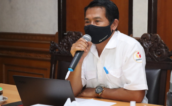 Rapat Koordinasi Bawaslu Badung bersama Kelompok Kerja (Pokja) Pencegahan dan Penanganan Pelanggaran Protokol Kesehatan Covid-19