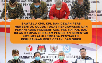 Kawal Pilkada 2020, Bawaslu Jalin Kerjasama Antar-Lembaga (4/4)