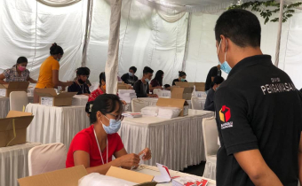 AWASI PENSORTIRAN DAN PELIPATAN SURAT SUARA PILKADA BADUNG TAHUN 2020 (PART 3)