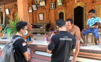 KAWAL DATA PEMILIH, BAWASLU BADUNG LAKUKAN VERFAK PADA UJI PETIK DPB V