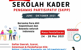 Sekolah Kader Pengawas Partisipatif (SKPP) tahun 2021