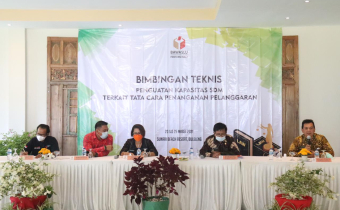 Bawaslu Kabupaten Badung Ikuti Kegiatan Bimbingan Teknis Penguatan Kapasitas SDM terkait Tata Cara Penanganan Pelanggaran