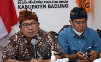 GELAR APEL SIAGA, BAWASLU BADUNG SIAP AWASI PEMILU 2024