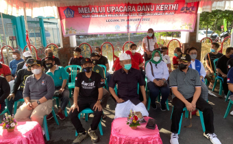 DANU KERTHI DENGAN KERJA BAKTI DI TUKAD MATI