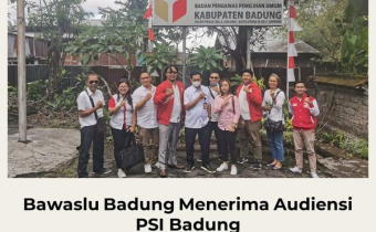 Bawaslu Badung Menerima Audiensi PSI Badung