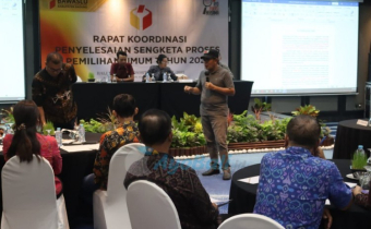 Bawaslu Badung Gelar Rapat Koordinasi Penyelesaian Sengketa Proses Pemilihan Umum Tahun 2024