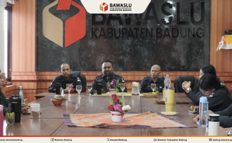 Seluruh Jajaran Bawaslu Badung Menghadiri Coffee Morning