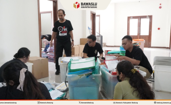 Penataan Arsip oleh Bawaslu Badung