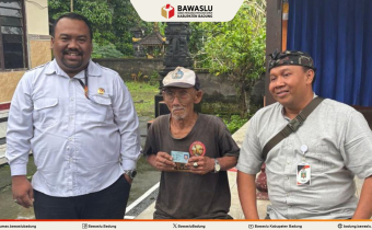 Foto pengawasan coktas dalam rangka pemutakhiran data pemilih berkelanjutan Kabupaten Badung tahun 2025