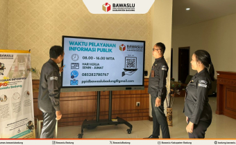 Infografis digital Pojok PPID