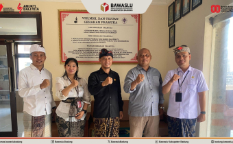 Audiensi ke Kwarcab Pramuka Badung