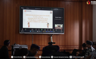 foto mengikuti kegiatan seminar kronologis PSU di Papua