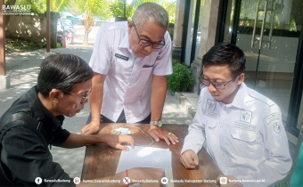 Pencocokan data oleh KPU Badung 