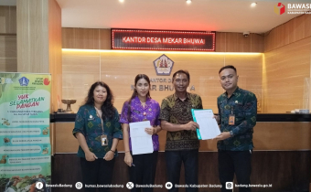 Uji petik PDPB di Desa Mekar Bhuwana, Abiansemal - Badung