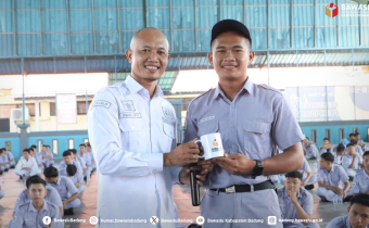Konsolidasi Bawaslu Badung bersama Peserta Didik SMK PGRI 2 Badung