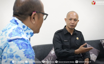 Konsolidasi Bawaslu Badung bersama Kepala Sekolah SMAN 3 Kuta Selatan