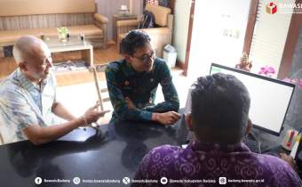 Uji Petik PDPB di Kantor Desa Mengwi - Badung