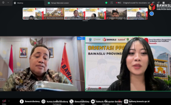 Anggota Bawaslu Republik Indonesia, Herwyn J Malonda menutup rangkaian Orientasi PPPK Bawaslu Provinsi Bali