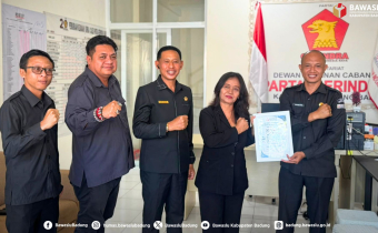 Pogram Simakrama Bersama Partai Politik dilaksanakan pertama kali di Sekretariat DPC Partai Gerindra Kabupaten Badung (6/6/2026)