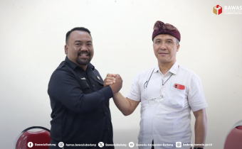 Konsolidasi Demokrasi bersama Waka Kesiswaan SMK Negeri 1 Kuta Selatan 