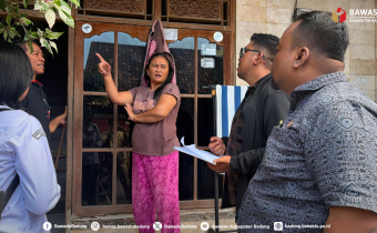Pengawasan Coktas di Desa Gulingan dan Desa Dalung 
