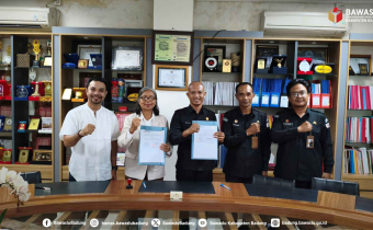 Penandatanganan PKS dengan Fakultas Hukum Universitas Warmadewa, Senin (28/9/2026)