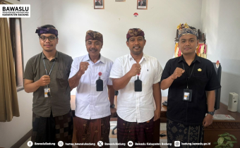 Audiensi ke Kesbangpol Badung