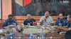 Rapat Pengelolaan Ketatausahaan dan Kearsipan Tahun 2026 yang digelar oleh Bawaslu Kabupaten Badung secara hybrid