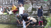Pelepasan Benih ikan di Kolam Pura Taman Ayun